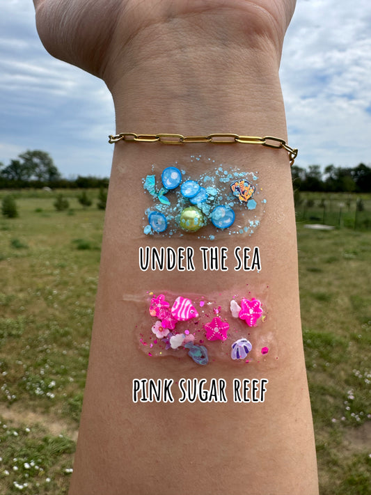 Pink Sugar Reef - Hair glitter