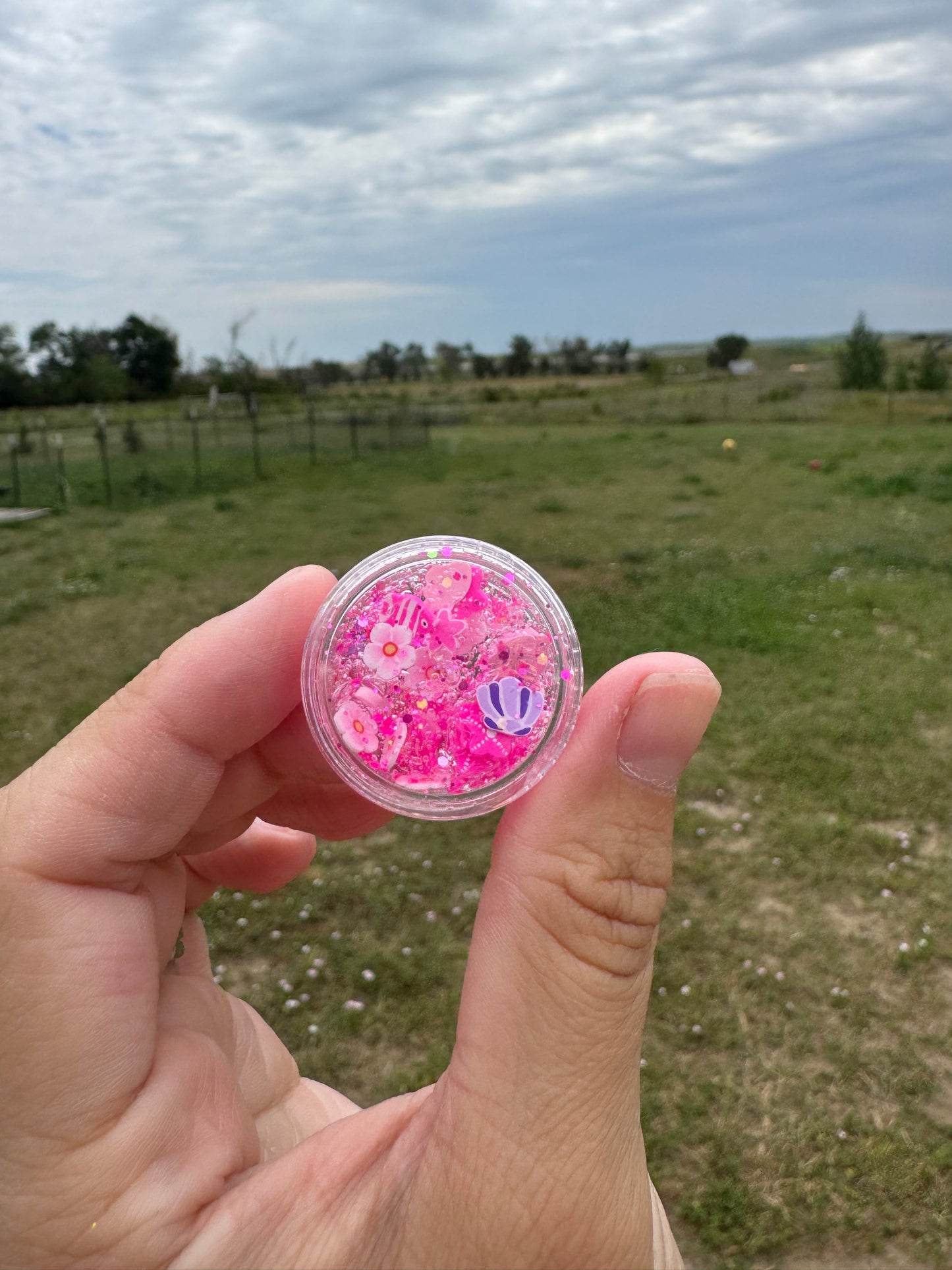 Pink Sugar Reef - Hair glitter
